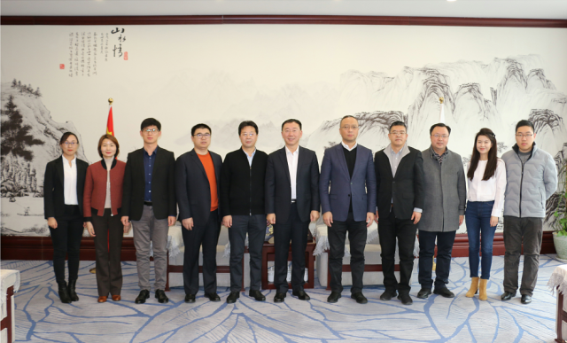 中建一局华江公司到访bv伟德国际1946集团考察交流